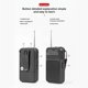 thumbnail image 4 of Portable Pocket AM FM Radio 2 Band Stereo Radio Operated Telescopic Antenna Radio with 3.5mm Headphone Jack, 4 of 5