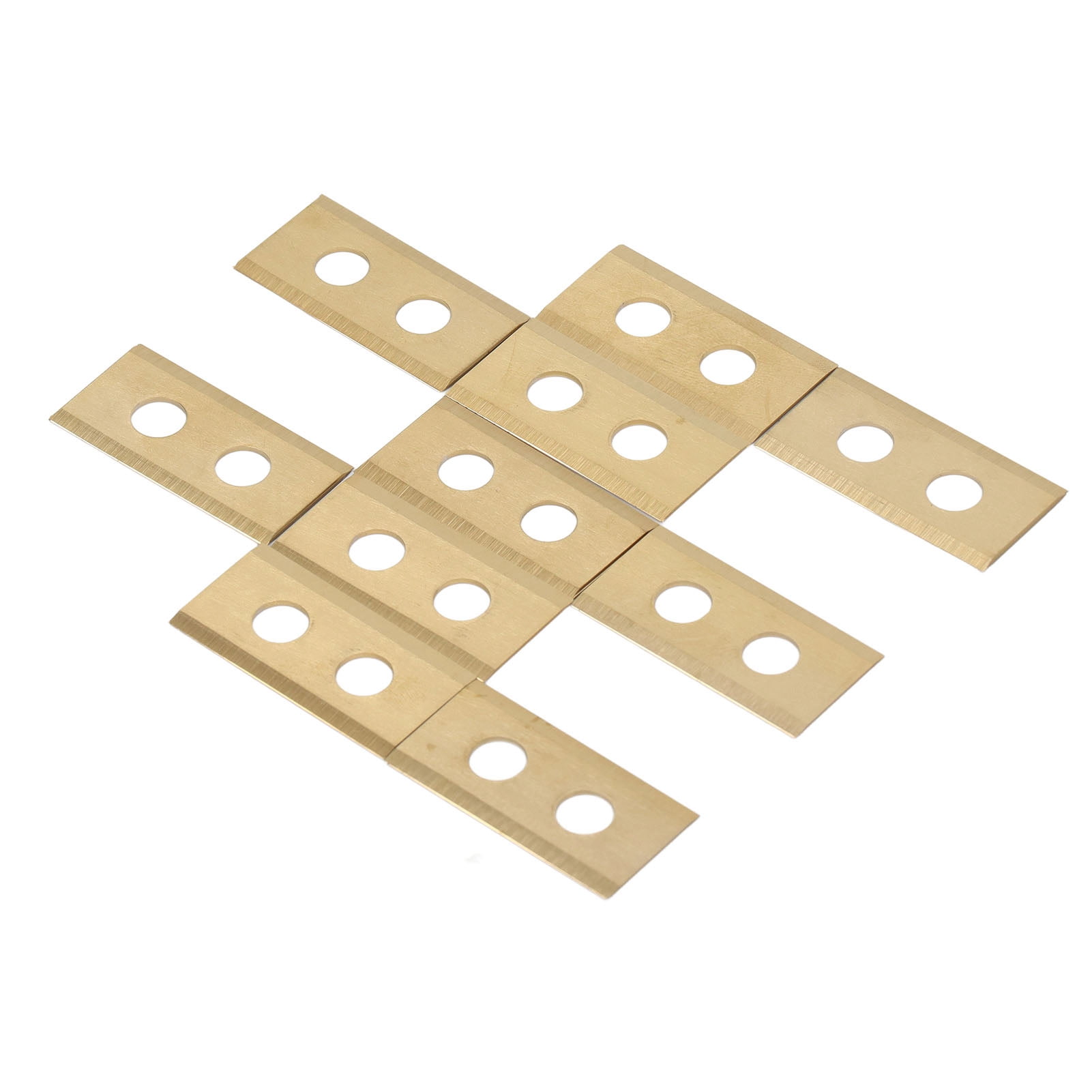 BIMZUC 30PCS Lawn Mower Endurance Blade Set, Stainless Steel Titanium Replacement Blades for Worx Landroid Robotic Mowers S300 S500i M500 M700 M1000i (1.4 x 0.8 inches / 3.5 x 2 cm)