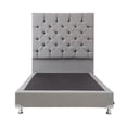 thumbnail image 2 of Base de Cama King Size DICASA Cabecera Capri Gris Claro, 2 of 8