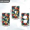 thumbnail image 7 of Yayeee Duplex Wall Plate 1-Gang 4.5"x2.7" Home Receptacle Light Switch Decorative Outlet Cover, Green Clover Pattern, 7 of 7