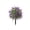 Purple, variant on Usbinx Life Realistic Artificial Flower Stakes Outdoor Decor Lifelike Wildflower Plant Picks Fade Resistant Low Maintenance Garden Lawn Planter Patio Ground Insert 1 Piece