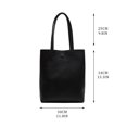 thumbnail image 3 of Tote Bag for Women Solid Color Casual Versatile CrossBody Purse Lightweight Large Capacity Shoulder Bag Trendy Travel Shopping Work Bag Tote Handbag, 3 of 7