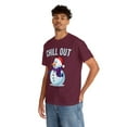 thumbnail image 6 of Chill Out Snowman Unisex Graphic Tee Shirt, Sizes S-5XL, 6 of 12