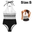 thumbnail image 2 of Traje de baño de una pieza para mujer Traje de baño de cuello alto Halter Traje de baño MFZFUKR CPB-US-WZY115-1, 2 of 5