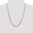 thumbnail image 2 of 10k Yellow Gold 3mm Silky Herringbone Chain Necklace Pendant Charm, 2 of 9
