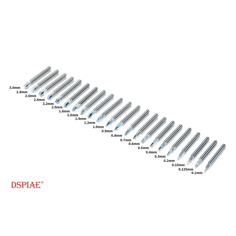 DSPIAE PB-09 Tungsten Steel Panel Line Scriber Push Broach .9 Chisel 0.9mm