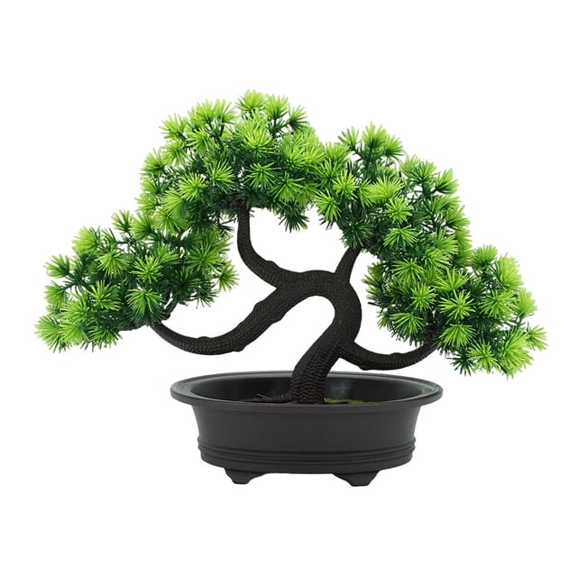 Injueey Faux Tree Planta artificial Verde Mano de obra fina Accesorios para el hogar Decoración de jardín Oficina Sala de estar Calcomanía para el Decoración tipo 4 Injueey HA083962-04