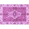thumbnail image 1 of Ahgly Company Indoor Rectangle Abstract Purple Modern Area Rugs, 5' x 7', 1 of 4