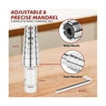 thumbnail image 5 of Expanding Stainless Steel Ring Mandrel With Hex Key-heavy Duty Ring Shaper Tool For Ring Turning An, 5 of 5