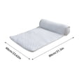 thumbnail image 3 of Pet Cooling Mat with Support Pillow, Washable Summer Pad for Dogs Cats, Pet Bed for Indoor Use, 3 of 6