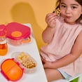 thumbnail image 4 of b.box Snack Box for Kids & Toddlers: 2 Compartment Snack Containers, Mini Bento Box BPA free (Chill Out, 12oz), 4 of 8