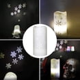 thumbnail image 5 of Proyector LED navideño, lámpara de proyección LED con copos de nieve blancos, proyector navideño para interiores, Pascua, fiestas de cumpleaños, lámpara de proyector impermeable para decoración navide, 5 of 5