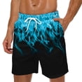 thumbnail image 3 of CHENge Board Shorts Men's Swim Loose Fit Tropical Print Quick-Dry Beach Swimming Shorts with Pockets Upf 50+ Sun Protection Beach Wear, 3 of 4