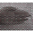 thumbnail image 4 of oneOone Viscose Chiffon Fabric Chevron & Triangle Geometric Print Fabric By Yard 42 Inch Wide, 4 of 4