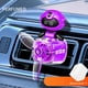 thumbnail image 1 of Perfume para coche, fragancias para coche, aire acondicionado, ventilador de música, decoración interior de alta gama, altura ajustable, marco de metal, para conductores que viajan, 1 of 9