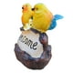 thumbnail image 5 of EeaseMX Adornos de bienvenida de pájaros amarillos para jardín al aire libre, estatuas de pájaros, esculturas decorativas, 5 of 7