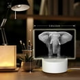 thumbnail image 6 of Fotbe Indian Elephant Pattern Acrylic Night Light Gift with 3 Color ModesTouch-Sensitive LED Lamp Perfect Gift for Mother's Day, Birthday, or Christmas, 6 of 9