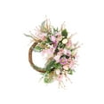 thumbnail image 1 of Easter Wreath Garland Colored Eggs easter leaf wreath easter wreath decor Indoor Outdoor Spring Wreath Circle, 1 of 9