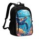 thumbnail image 1 of Balery Colorful Underwater Plant Turtle Mochila con carga USB para hombre y mujer - Mochila impermeable y antirrobo para portátil con puerto USB para viajes, trabajo, estudios y universidad, 1 of 7