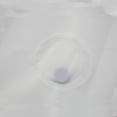 thumbnail image 3 of Bath Bliss 70" x 72" Sanitized PVC Shower Liner in White, 3 of 4