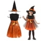 thumbnail image 4 of Disfraz de calabaza para bebé, vestido de princesa para niña, vestido elegante para actuación de vampiro, mameluco de bruja para Halloween de 1 a 12 años, 4 of 5
