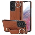 thumbnail image 1 of Funda de PU con anillo de cobertura total antideslizante para Samsung Galaxy A53 5g con pulsera, 1 of 5