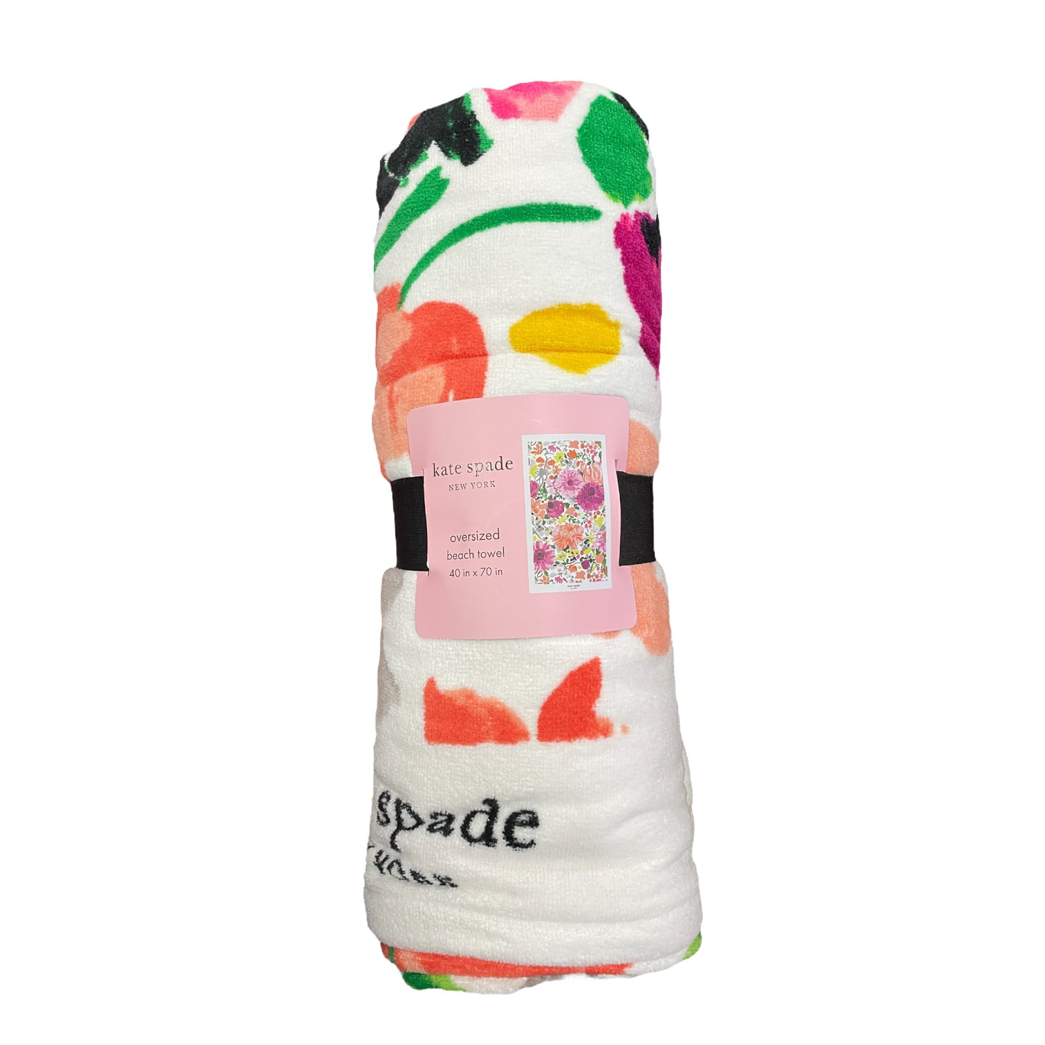 Kate Spade Beach Towel 40 In × 70 In NWT 