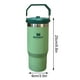thumbnail image 3 of Stanley Ice-Flow - Vaso de acero inoxidable – Botella de agua aislada al aspiradora para el hogar, la oficina o el coche, taza reutilizable con popote resistente a fugas, tapa fría durante 12 horas, 3 of 4