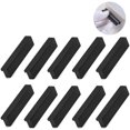 thumbnail image 2 of Manijas para muebles NQ 10 piezas para puertas barra de cocina gabinetes cajones negro 96 mm, 2 of 5