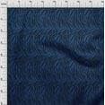 thumbnail image 3 of oneOone Cotton Flex Royal Blue Fabric Tiger Animal Skin Fabric For Sewing Printed Craft Fabric By The Yard 40 Inch Wide, 3 of 4
