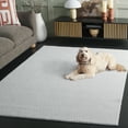 thumbnail image 3 of SAFAVIEH Boucle Lauressa Solid Machine Washable Area Rug, Ivory, 5' x 7', 3 of 11