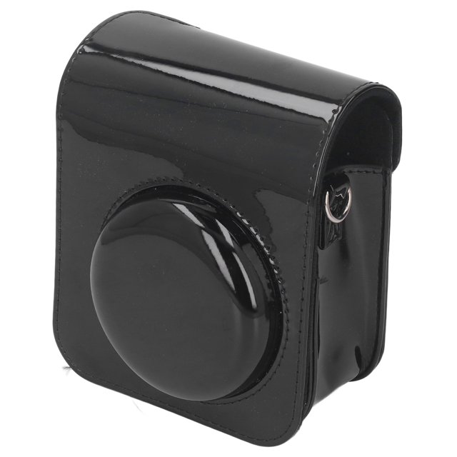 Instant Camera Case, Instant Camera Bag Mirror PU Leather Soft Anti Scratch Detachable Cover for Outdoor