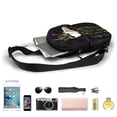 thumbnail image 3 of Lsque Five Nights At Freddy'S Pattern Chest Package – Foldable Waterproof Chest Bag with Adjustable Shoulder Strap, Double Zipper Compartments & D-Buckle Design, 3 of 7