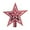 Red, variant on Kids Toys 20cm Glitter Star Christmas Tree Topper Shatterproof Star Shaped Tree Topper Christmas Tree Decorations 3 Colors on Clearance