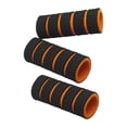 thumbnail image 4 of DimyFew 3 Pieces Pull up Bar Foam Cover Soft Thick Protector for Fitness Workout Gym Black Orange, 4 of 9