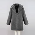 thumbnail image 4 of Winter Lady Womens Warm Long Jacket Outerwear Tail Jacket Women Denim Jacket Long Fall2016 Fashion Scrub Jacket Womens Quilted Jacket Snow Vest Women Misses Rain Coats with Hood Womens Lined, 4 of 6