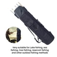 thumbnail image 2 of Advancent Bolsa de caña de pescar portátil, bolsa de transporte de aparejos de pesca de alta capacidad, bolsa de carrete de caña de pescar Pescar Negro, 2 of 6