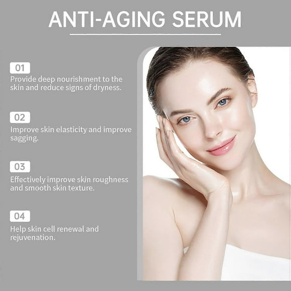 HOYGI Anti-Aging Essence Set Hyaluronic Acid Serum Facial Massage Roller Nourishing Skincare Set Ski