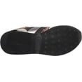thumbnail image 4 of Nine West Bunnie 3 Gunmetal Lace Up Rounded Closed Toe NW Detailed Fashion Sneaker (Gunmetal, 5.5), 4 of 8
