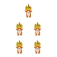 thumbnail image 2 of Transemion 1/2/3/5 Cute Autumn Gnome For Gift Choice And Beautiful Decoration Wide Application men 5PCS, 2 of 6