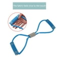 thumbnail image 3 of Unique Bargains 8-Shaped Resistance Band, Figure 8 Exercise Bands, 8 Word Elastic, Expander Elastic Muscle Training for Women Men for Yoga Gym Blue, 3 of 7