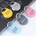 thumbnail image 4 of Color Password Padlock Cabinet Trolley Case Password Lock Backpack Fastener Lock, 4 of 9