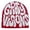 Red, variant on Men's and Women's Jacquard Knitted Hat with Letter & Star Design, Y2K 2000s Cute Unisex Pullover Wool Beanie, Warm Adult Winter Cap