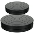 thumbnail image 1 of 2pcs Clay Turntable Rotation Base Plastic Pottery Sculpture Rotary Turntables, 1 of 8