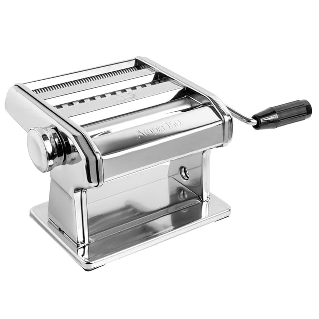 Máquina de Pasta Manual Marcato Acero Cromado Ampia 150 Classic Made in Italy