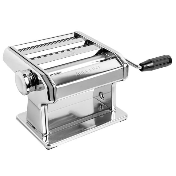 Máquina de Pasta Manual Marcato Acero Cromado Ampia 150 Classic Made in Italy