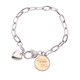 thumbnail image 1 of The Coastal central Taizhou logo Pulsera de cadena de corazón joyería encanto moda, 1 of 3