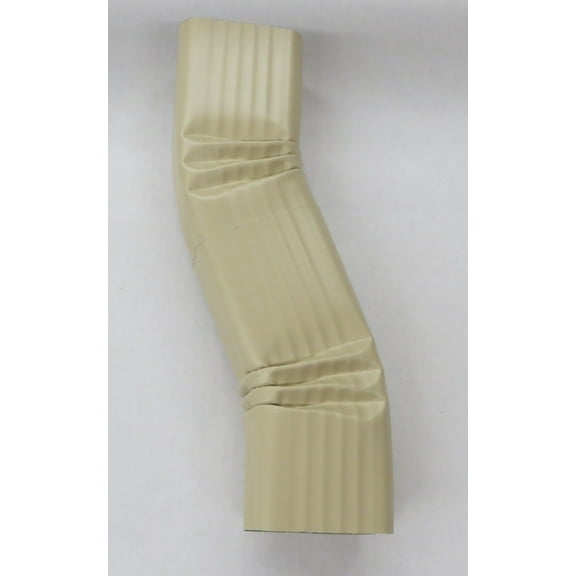 Aluminum Offset Downspout Elbow (2x3 B, ANTIQUE IVORY)