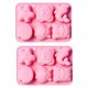 thumbnail image 1 of 6 formas de dibujos animados como búhos, delfines y conchas, moldes de silicona, moldes para tartas de chocolate con cubitos de hielo., 1 of 5