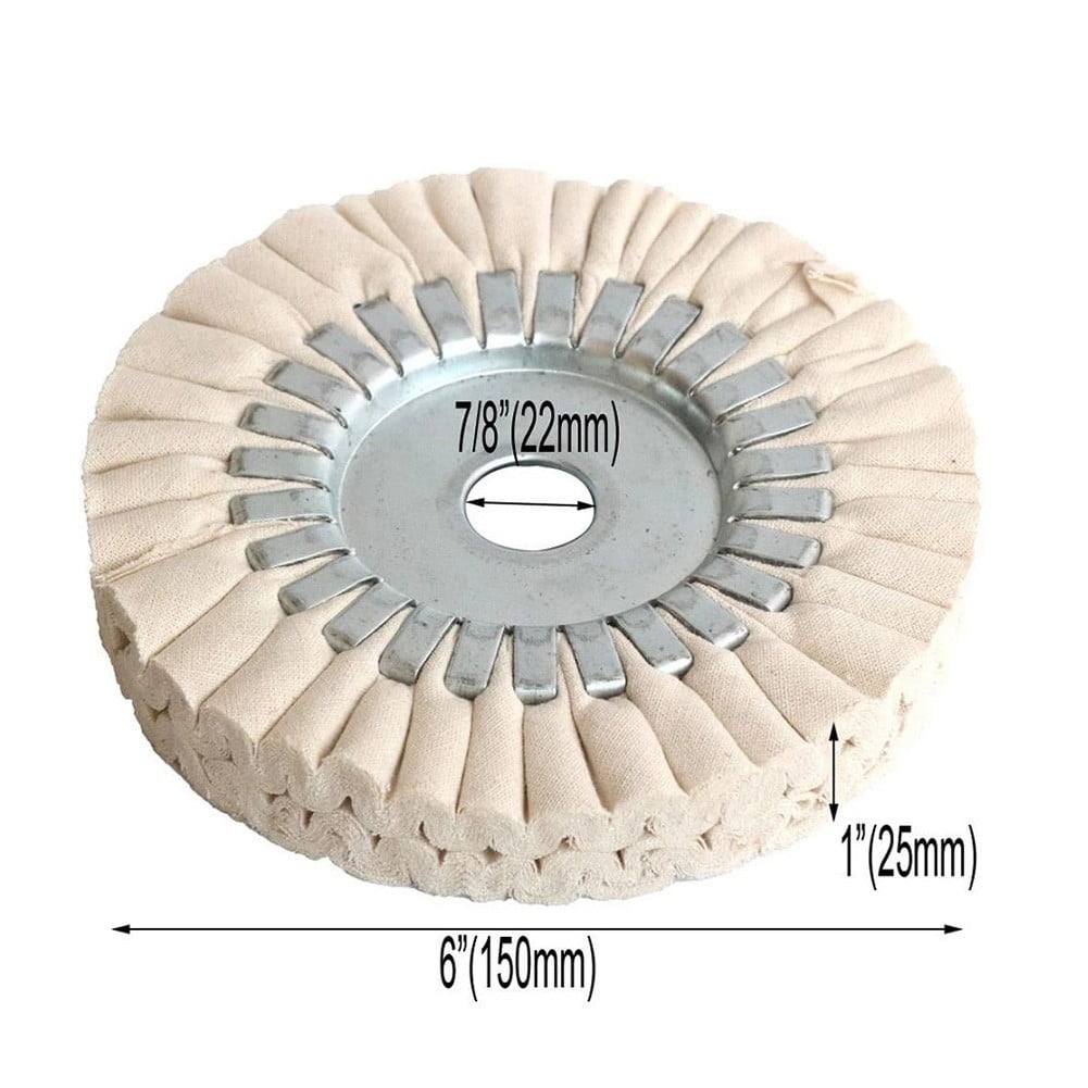 150mm Cloth Polishing Buffing Wheel Disc For Angle Grinder Machine Rotary Parts 